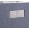 imageDII Collapsible Polyester Storage Cube Solid Lightweight and Durable Large Square 13x13x13 Stonewash BlueLarge Square  13x13x13
