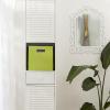 imageDII Collapsible Polyester Storage Cube Solid Lightweight and Durable Small Square 11x11x11 Avocado