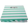 imageDII Polyester Cube Storage Collection Collapsible Hard Sided Bin 13x13x13 AquaAqua
