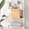 imageDII Polyester Cube Storage Collection Collapsible Hard Sided Bin 13x13x13 Pumpkin Spice