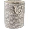 imageDII Woven Paper Storage Bin Geo Diamond Stone Medium RectangleGray