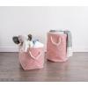 imageDII Woven Paper Storage Bin Geo Diamond Stone Medium RectangleRust