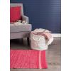 imageDII Woven Paper Storage Bin Geo Diamond Stone Medium RectangleStone