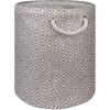 imageDII Woven Paper Storage Bin Geo Diamond Stone Medium RectangleStone