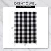 imageDII Waffle Weave Kitchen Collection 100 Cotton Dishtowel Set Leaf Green 6 PieceBlue