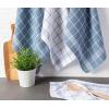 imageDII Waffle Weave Kitchen Collection 100 Cotton Dishtowel Set Leaf Green 6 PieceBlue