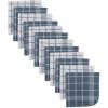 imageDII Waffle Weave Kitchen Collection 100 Cotton Dishtowel Set Leaf Green 6 PieceBlue