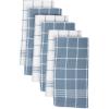imageDII Waffle Weave Kitchen Collection 100 Cotton Dishtowel Set Leaf Green 6 PieceBlue