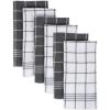 imageDII Waffle Weave Kitchen Collection 100 Cotton Dishtowel Set Leaf Green 6 PieceGray