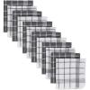 imageDII Waffle Weave Kitchen Collection 100 Cotton Dishtowel Set Leaf Green 6 PieceGray