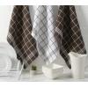 imageDII Waffle Weave Kitchen Collection 100 Cotton Dishtowel Set Leaf Green 6 PieceMocha Brown