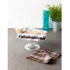 imageDII Waffle Weave Kitchen Collection 100 Cotton Dishtowel Set Leaf Green 6 PieceMocha Brown