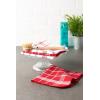 imageDII Waffle Weave Kitchen Collection 100 Cotton Dishtowel Set Leaf Green 6 PieceRed