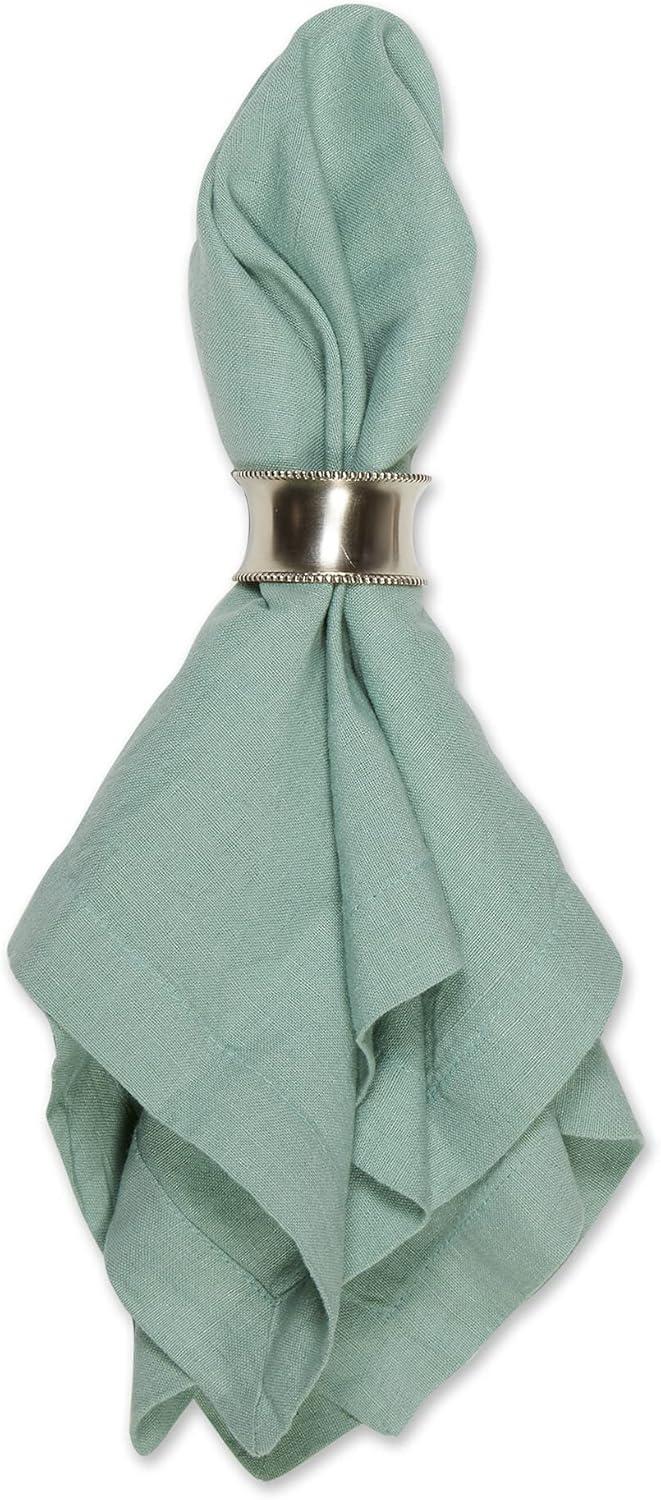 imageDII Linen Tabletop Collection Machine Washable Placemat Set 145x205 Cream 4 PieceJadeite