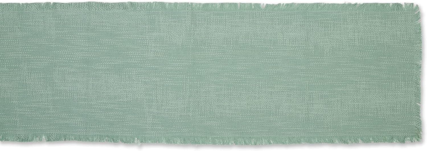 imageDII Linen Tabletop Collection Machine Washable Table Runner 145x72 JadeiteJadeite