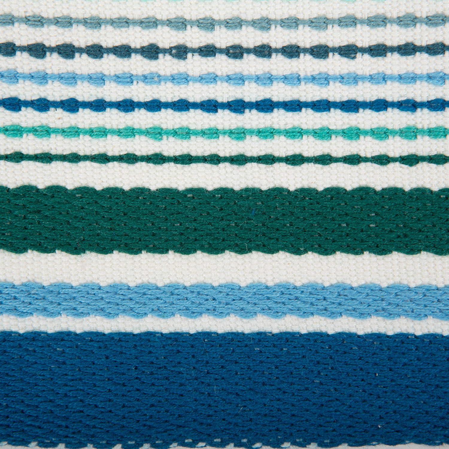 imageDII Seashore Collection Beach House Dcor Placemat Set 13x19 Beach Vibes Blue 6 PieceBeach Vibes Blue