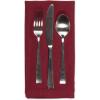 imageDII Linen Tabletop Collection Machine Washable Placemat Set 145x205 Cream 4 PieceCranberry
