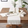 imageDII Linen Tabletop Collection Machine Washable Placemat Set 145x205 Cream 4 PieceCream