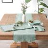 imageDII Linen Tabletop Collection Machine Washable Table Runner 145x72 JadeiteJadeite