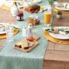 imageDII Linen Tabletop Collection Machine Washable Table Runner 145x72 JadeiteJadeite