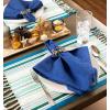 imageDII Seashore Collection Beach House Dcor Placemat Set 13x19 Beach Vibes Blue 6 PieceBeach Vibes Blue