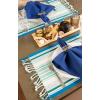 imageDII Seashore Collection Beach House Dcor Placemat Set 13x19 Beach Vibes Blue 6 PieceBeach Vibes Blue