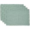 imageDII Linen Tabletop Collection Machine Washable Placemat Set 145x205 Cream 4 PieceJadeite