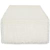 imageDII Linen Tabletop Collection Machine Washable Table Runner 145x72 JadeiteCream