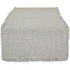 imageDII Linen Tabletop Collection Machine Washable Table Runner 145x72 JadeiteLight Rain