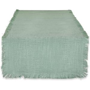 imageDII Linen Tabletop Collection Machine Washable Table Runner 145x72 JadeiteJadeite
