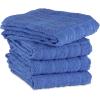 imageDII Basic Terry Collection Windowpane Dishtowel Set 16x26 Red Solid 4 PieceBlueberry Solid