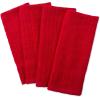 imageDII Basic Terry Collection Windowpane Dishtowel Set 16x26 Red Solid 4 PieceRed Solid