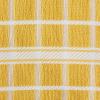 imageDII Basic Terry Collection Windowpane Dishtowel Set 16x26 Red Solid 4 PieceYellow Check