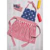 imageDII 4th of July Patriotic Kitchen ApronRed White  Blue