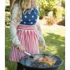 imageDII 4th of July Patriotic Kitchen ApronRed White  Blue