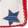 imageDII Americana Multistripe Collection 4th of July Tabletop Napkin Set 20x20 Antique Blue Stars 6 PieceAntique Blue Stars