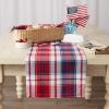 imageDII Americana Plaid Table Top Collection Tablecloth 60x84 Red White ampamp BlueRed  White   Blue