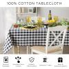 imageDII Americana Plaid Table Top Collection Tablecloth 60x84 Red White ampamp BlueRed  White   Blue