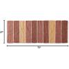 imageDII Chindi Rug Collection Reversible Recycled Yarn HandDyed 2 Ft 3in x 6 Ft DenimSpice