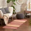 imageDII Chindi Rug Collection Reversible Recycled Yarn HandDyed 2 Ft 3in x 6 Ft DenimSpice
