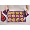 imageDII Kitchen Millennium 4Piece Heat Resistant Seamless Non Stick Dishwasher Safe BPA Free Silicone DII Kitchen Baking Set RedBlack