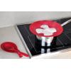 imageDII Kitchen Millennium 4Piece Heat Resistant Seamless Non Stick Dishwasher Safe BPA Free Silicone DII Kitchen Baking Set RedBlack