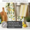 imageDII Lemon Bliss Kitchen Collection Dishtowel Set 4 CountDishtowel Set Pack of 12