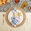 imageDII Nantucket Kitchen Collection Cotton Machine Washable Tablecloth 52x5220 x 20 Set of 6