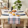 imageDII Nantucket Kitchen Collection Cotton Machine Washable Tablecloth 52x52Table Runner  14x108