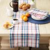imageDII Nantucket Kitchen Collection Cotton Machine Washable Tablecloth 52x52Table Runner  14x72