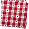imageDII Patriotic 4th of July Stars and Check Summer Tabletop Collection Napkin Set 20x20 Red White and Blue20 x 20 Set of 6