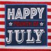 imageDII Patriotic Dish Towel Set 18x28 Decorative Kitchen Towels Red White ampamp Boom 3 CountRed White  Boom