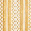 imageDII Textured Woven Rug Collection HandLoomed Shag Printed 2x3 Ft Chenille Stripe French BlueChenille Stripe Honey Gold
