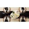 imageDII Velvet Collection Tabletop Table Runner 14x108 CreamBlack